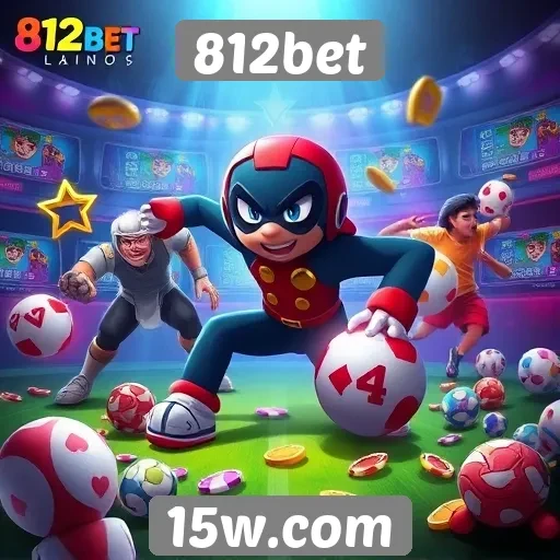 Variedade de jogos online oferecida pelo 812bet
